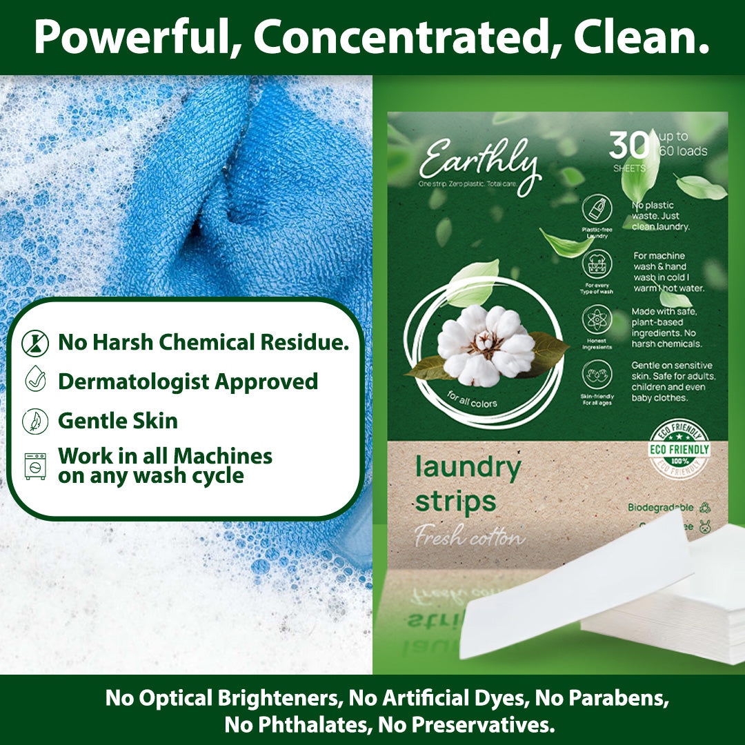CANCER-FREE LAUNDRY STRIPS