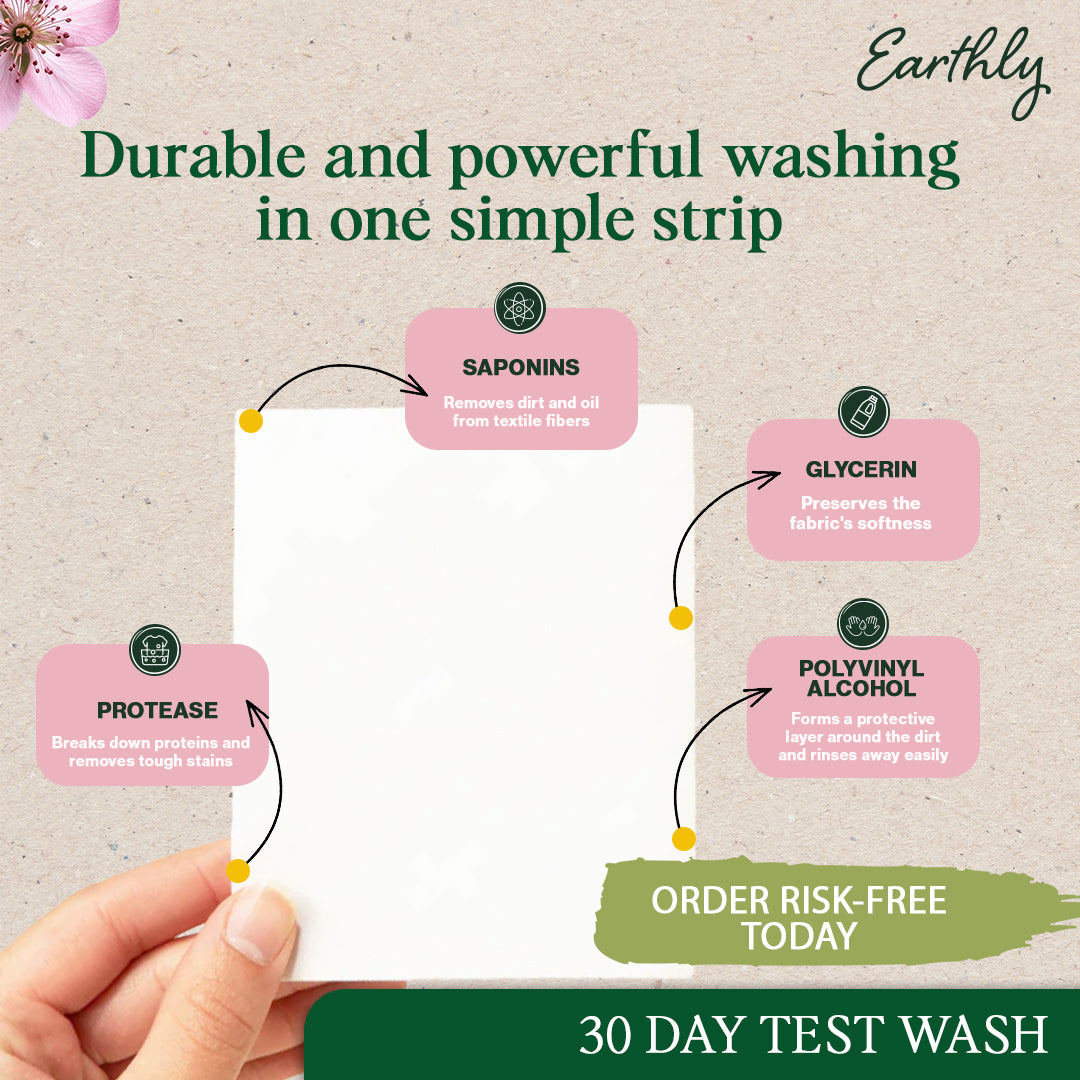 Eco-friendly Laundry Strips