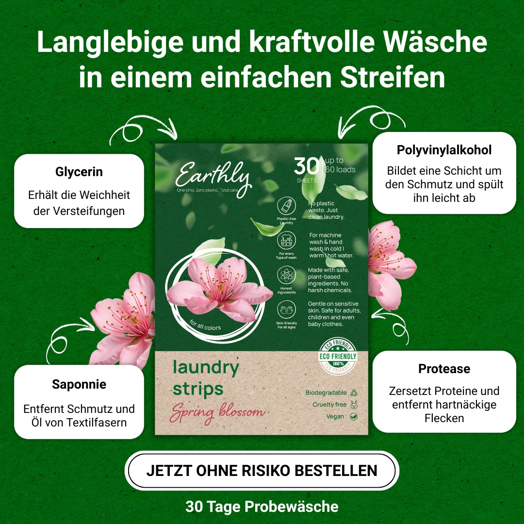 Umweltfreundliche Waschstreifen - Bundel no gift