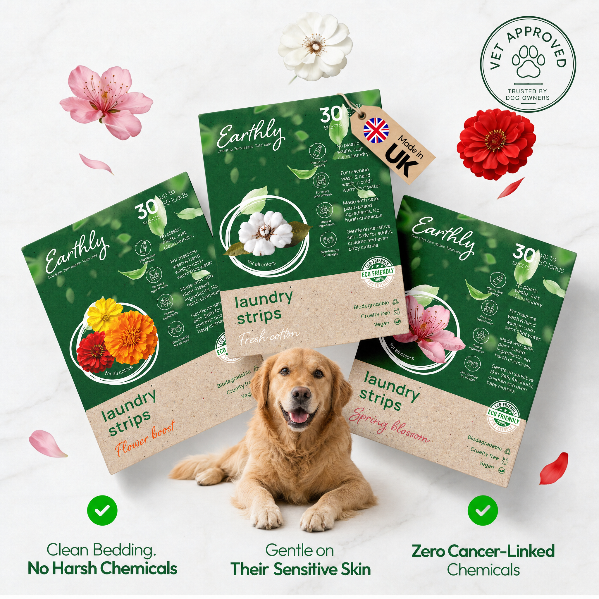 EARTHLY SHEETS FOR DOGS