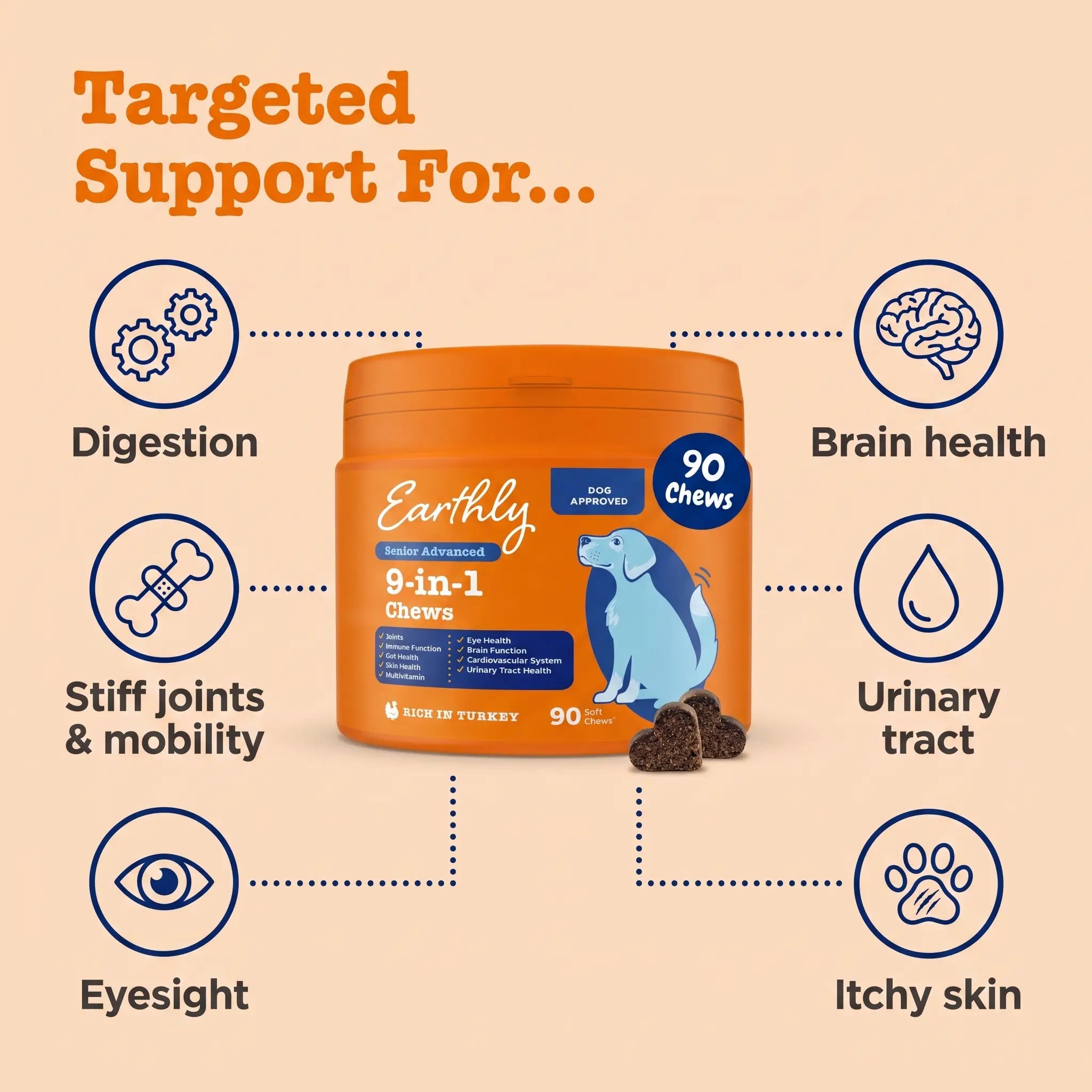 Senior Advanced 9-in-1 Chews